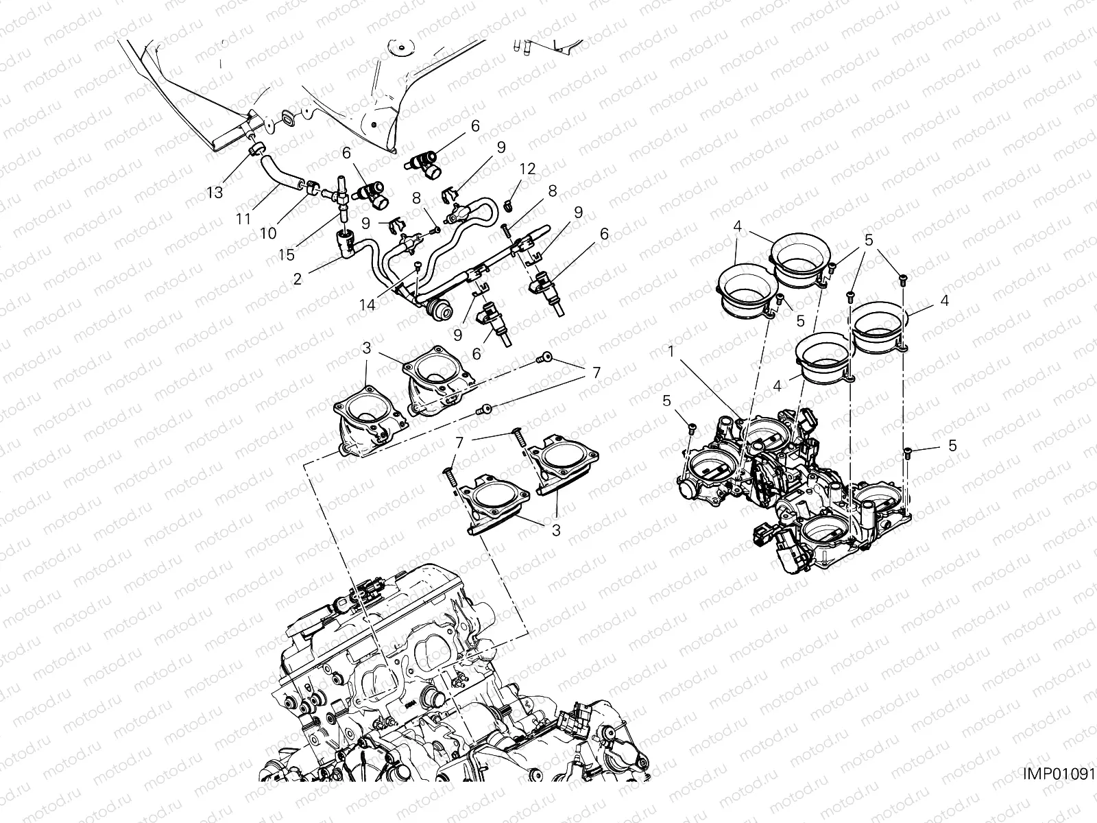 THROTTLE BODY [MOD:PANV4 S]