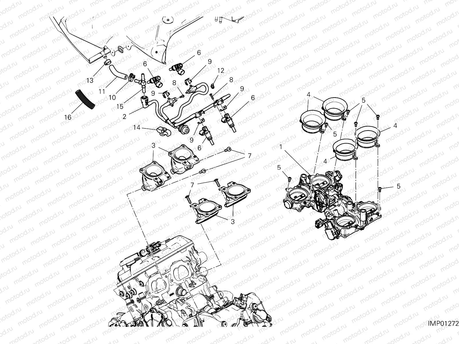THROTTLE BODY [MOD:PANV4 S]