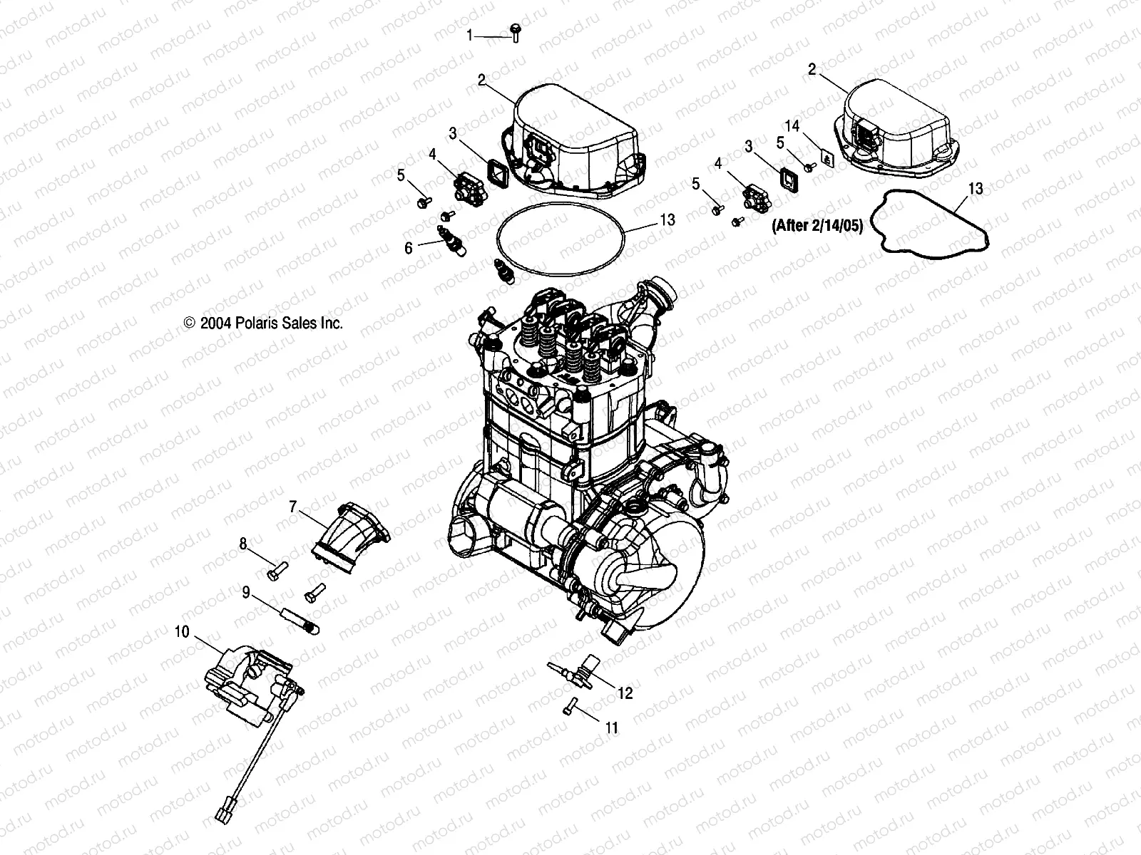 THROTTLE BODY MOUNTING - A05MH68AC/AS/AT/AU/AW (4994279427D14) | THROTTLE BODY MOUNTING - A05MH68AC/AS/AT/AU/AW (4994279427D14)