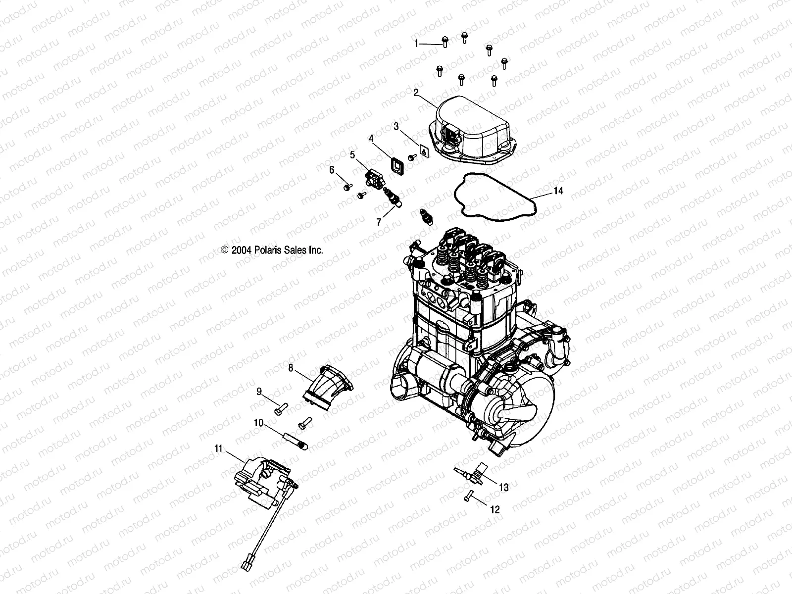 THROTTLE BODY MOUNTING - A05MH76AC/AT/AU/AW (4977217721E01) | THROTTLE BODY MOUNTING - A05MH76AC/AT/AU/AW (4977217721E01)