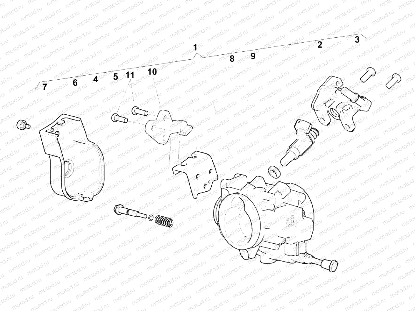 THROTTLE BODY (SMR-TE)