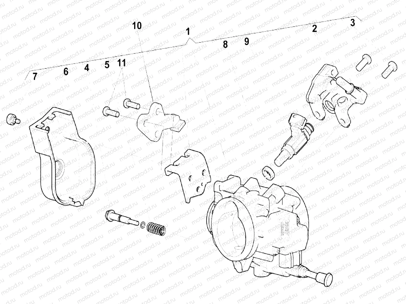 THROTTLE BODY (SMR-TE)