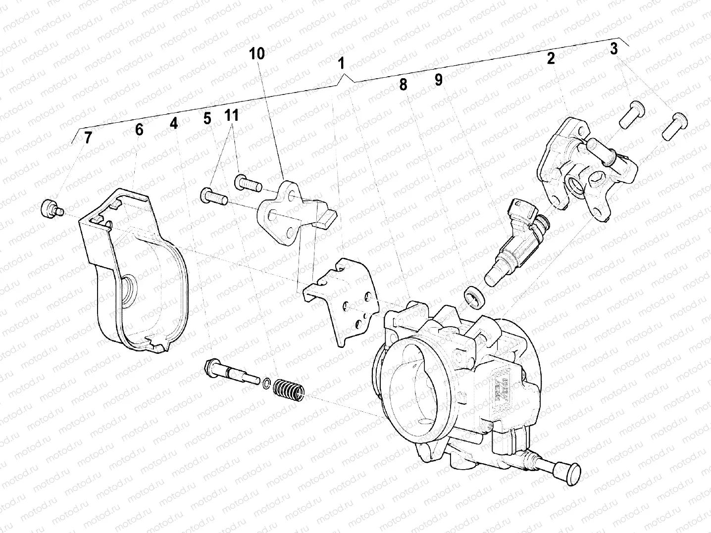 THROTTLE BODY (SMR-TE)