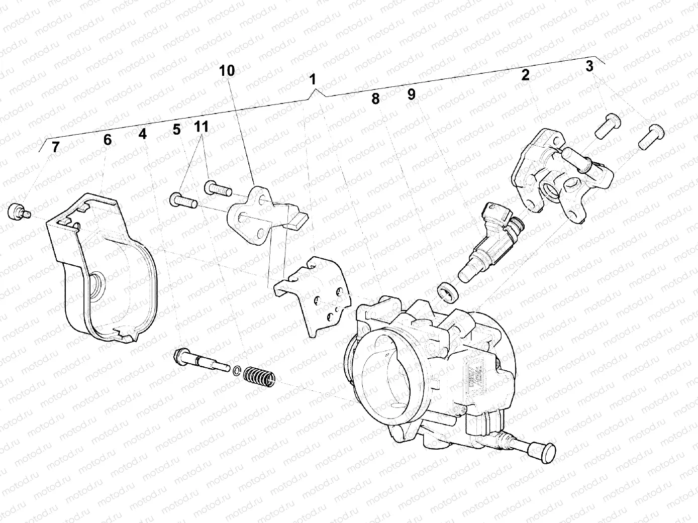 THROTTLE BODY (TE-TXC)