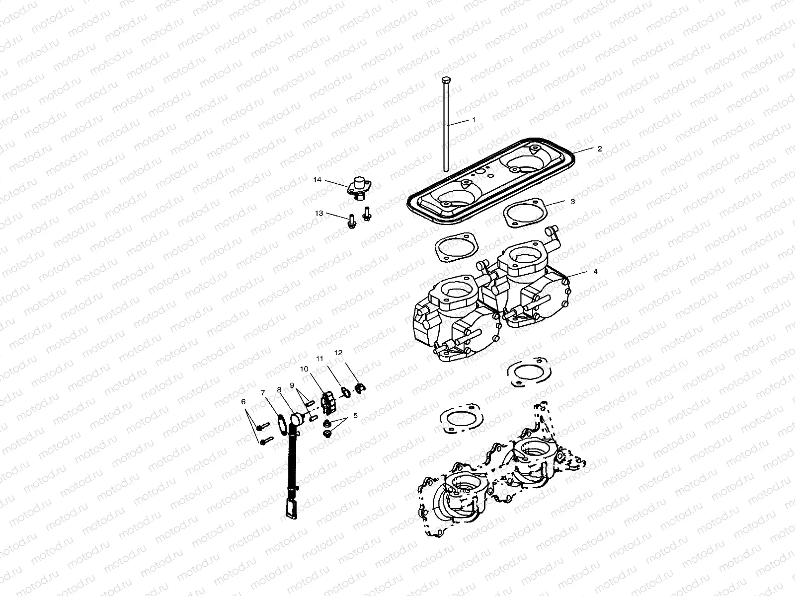 THROTTLE BODY - W025101C/W025101D/W025101I (4971387138C06) | THROTTLE BODY - W025101C/W025101D/W025101I (4971387138C06)
