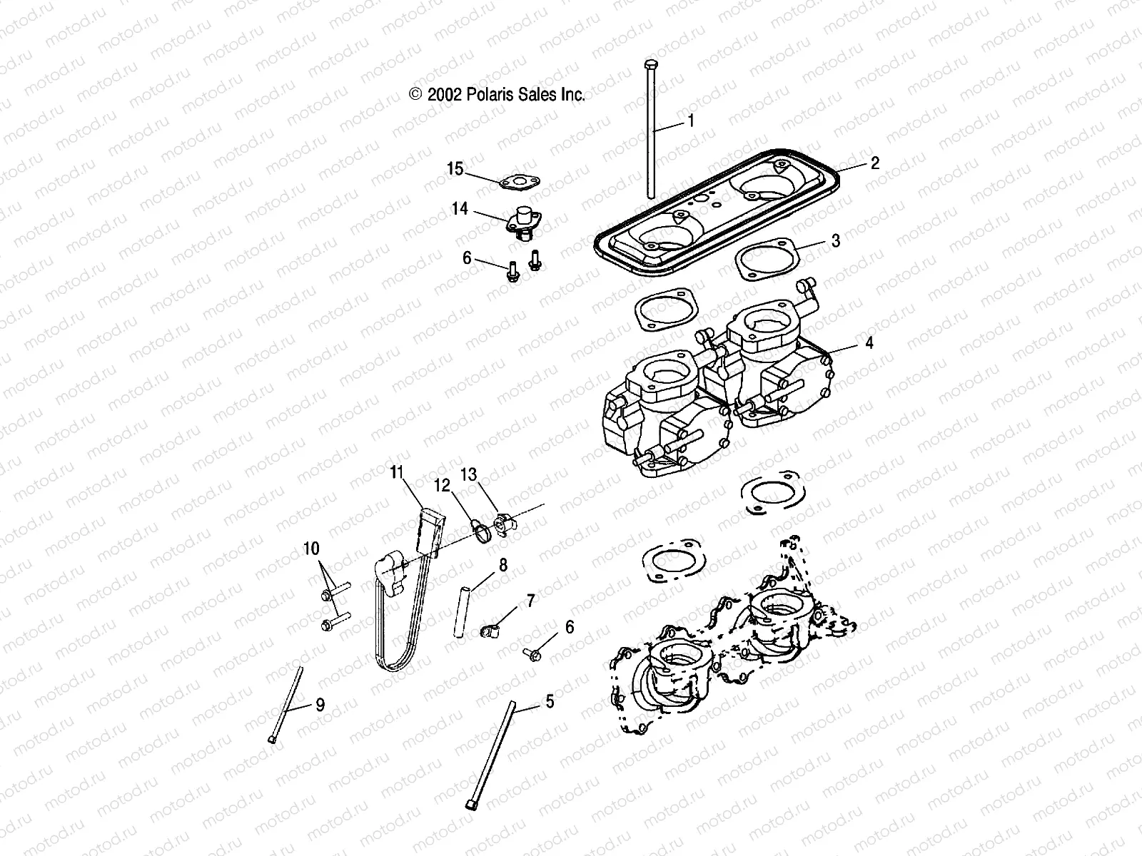 THROTTLE BODY - W035101CA/W035101IA (4981048104C05) | THROTTLE BODY - W035101CA/W035101IA (4981048104C05)