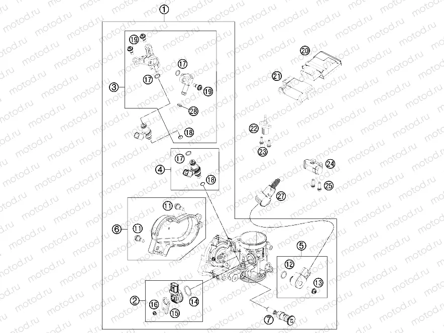 THROTTLE BODY|Engine|41