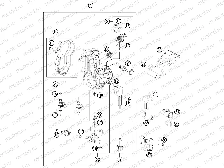 THROTTLE BODY|Engine|41