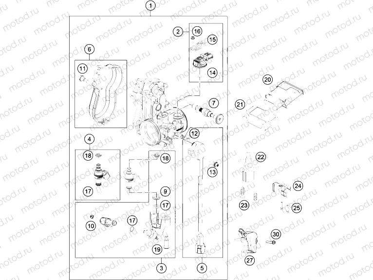 THROTTLE BODY|Engine|41