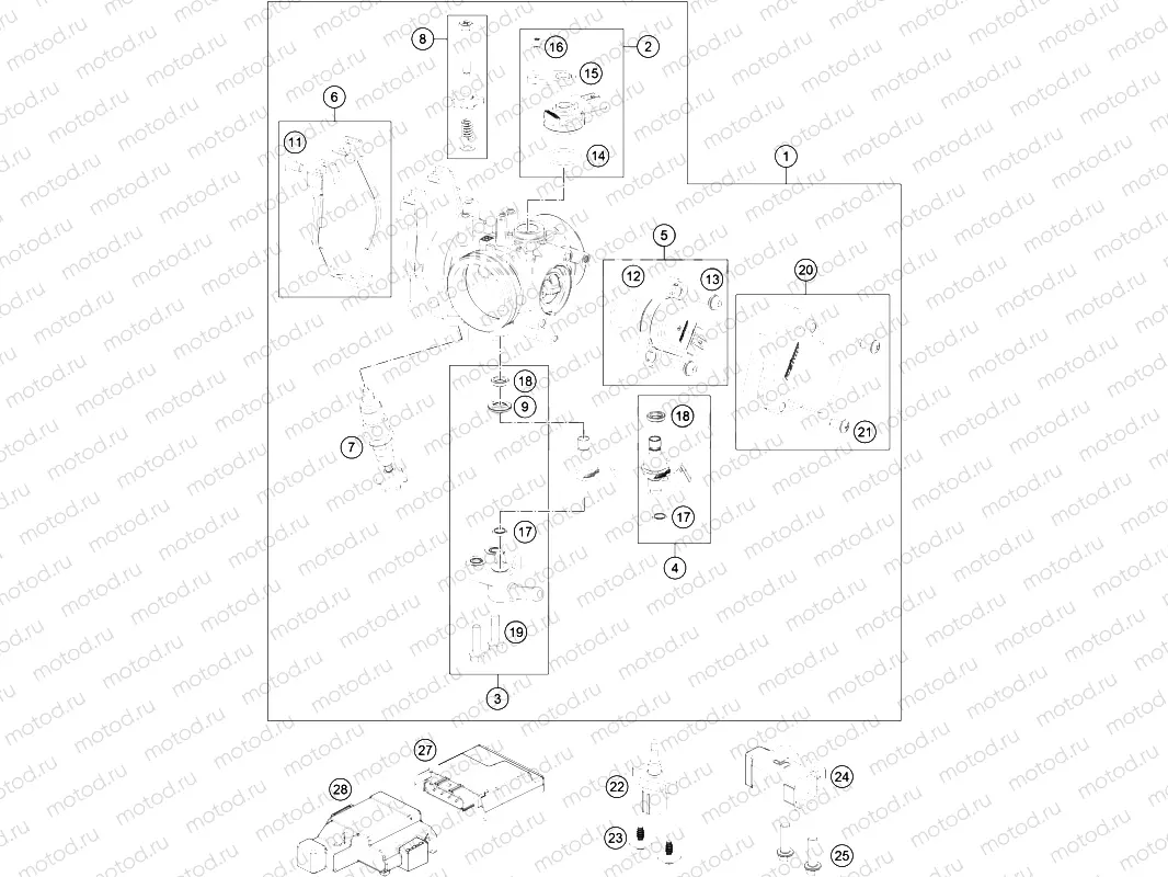 THROTTLE BODY|Engine|41