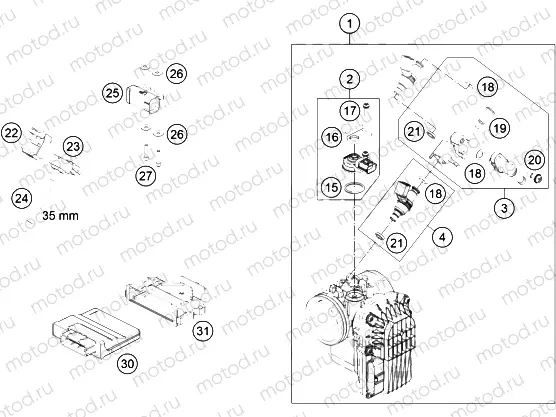 THROTTLE BODY|Engine|41