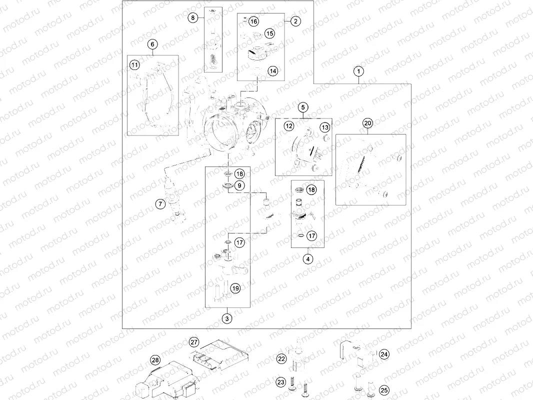 THROTTLE BODY|Engine|41