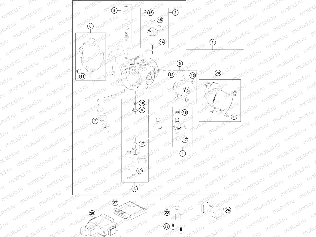 THROTTLE BODY|Engine|41
