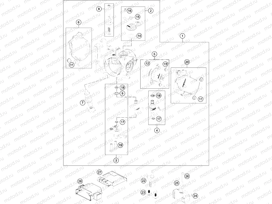 THROTTLE BODY|Engine|41