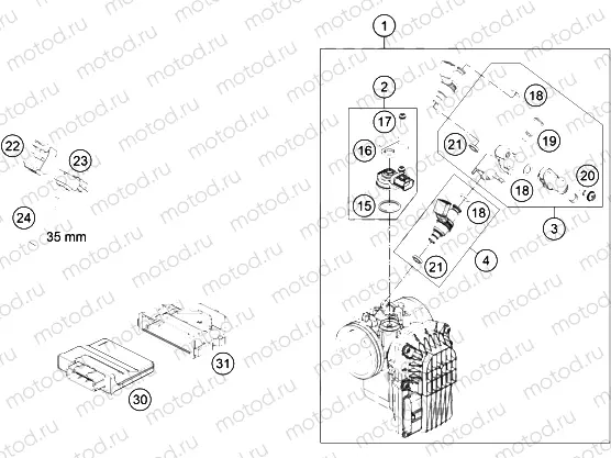THROTTLE BODY|Engine|41