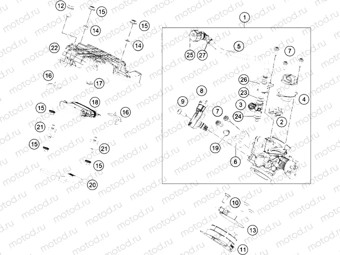 THROTTLE BODY|Engine|41
