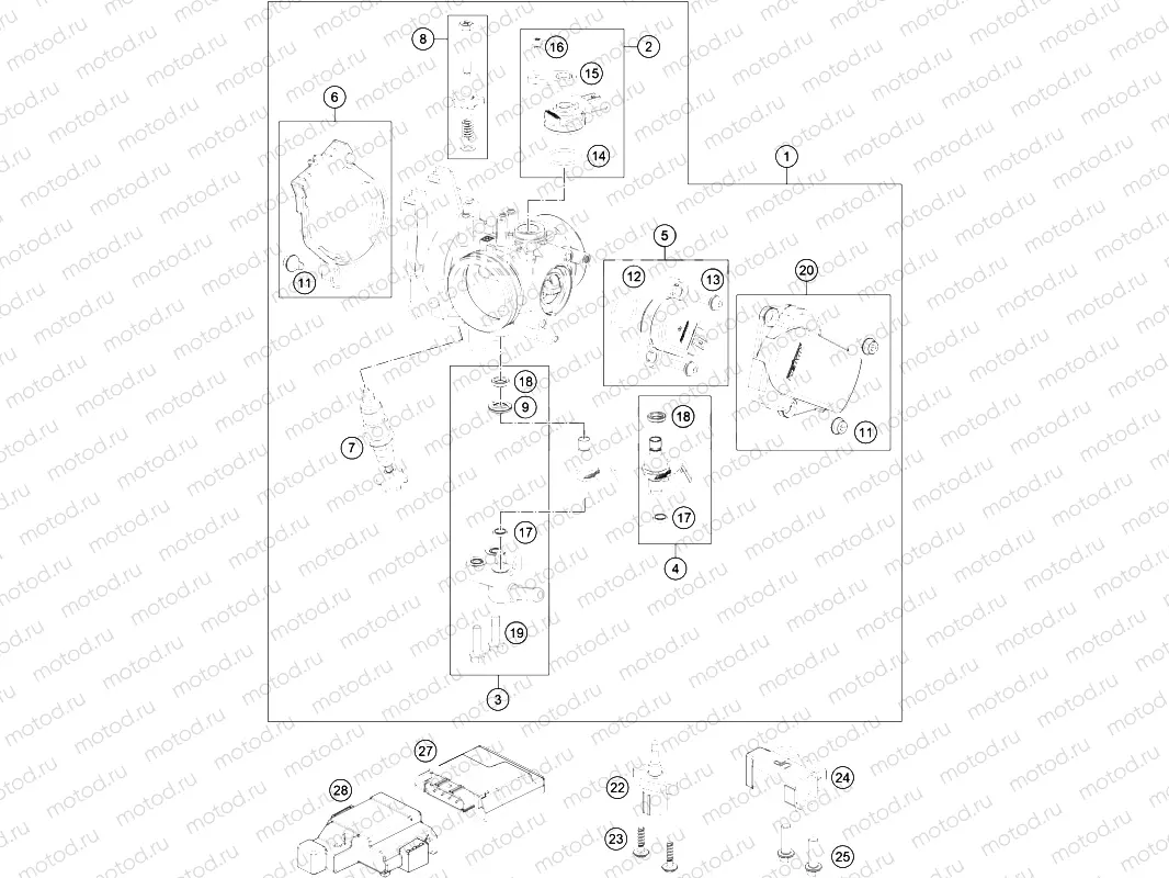 THROTTLE BODY|Engine|41