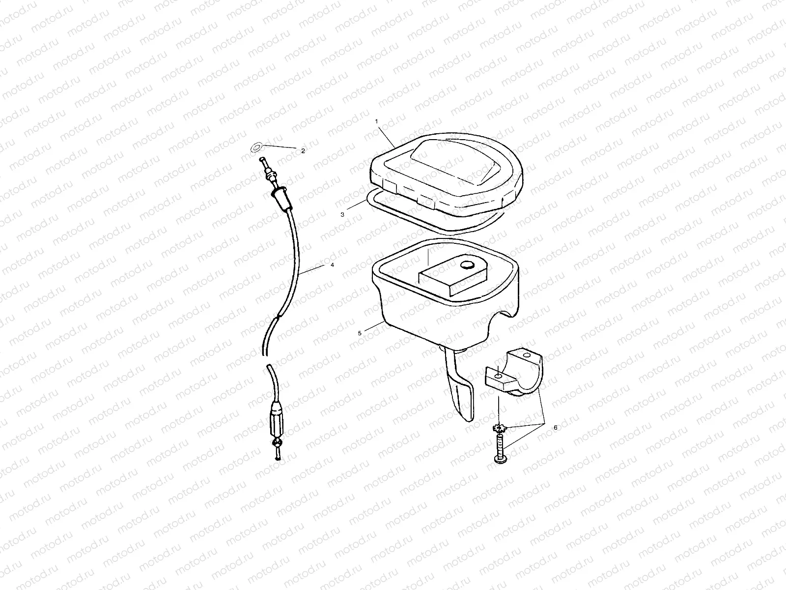 THROTTLE CONTROL / THROTTLE CABLE - A01AA32AA (4963816381A014) | THROTTLE CONTROL / THROTTLE CABLE - A01AA32AA (4963816381A014)