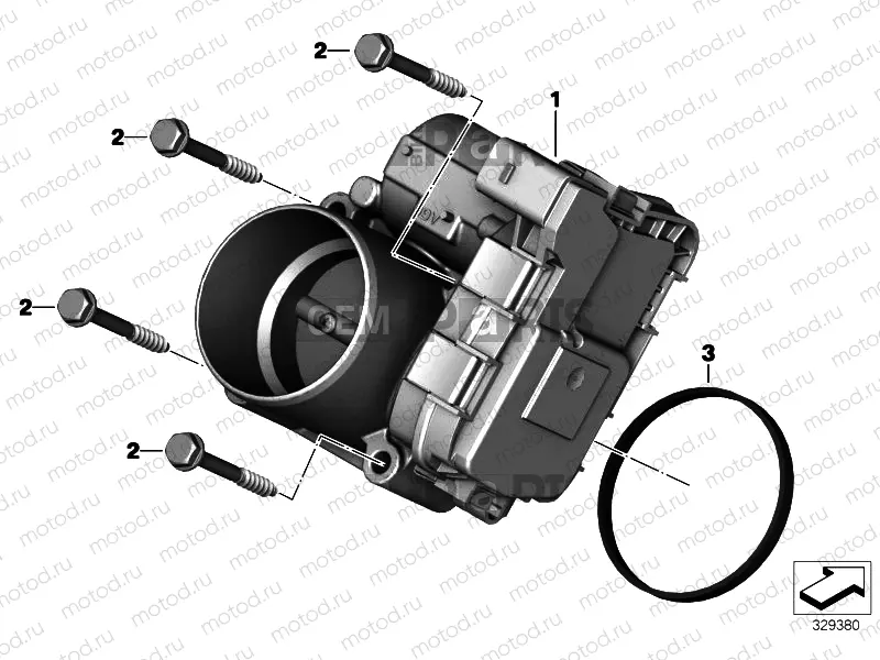 THROTTLE HOUSING ASSY
