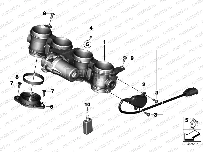 THROTTLE HOUSING ASSY