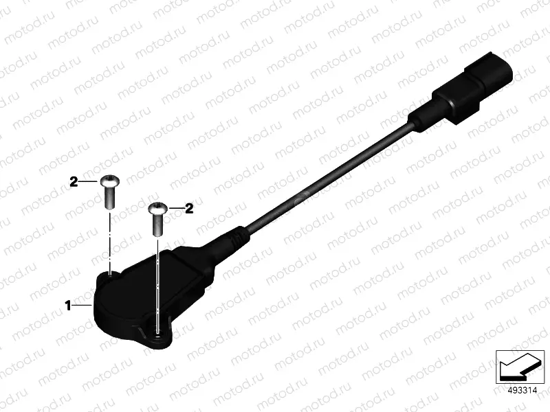 THROTTLE VALVE SENSOR