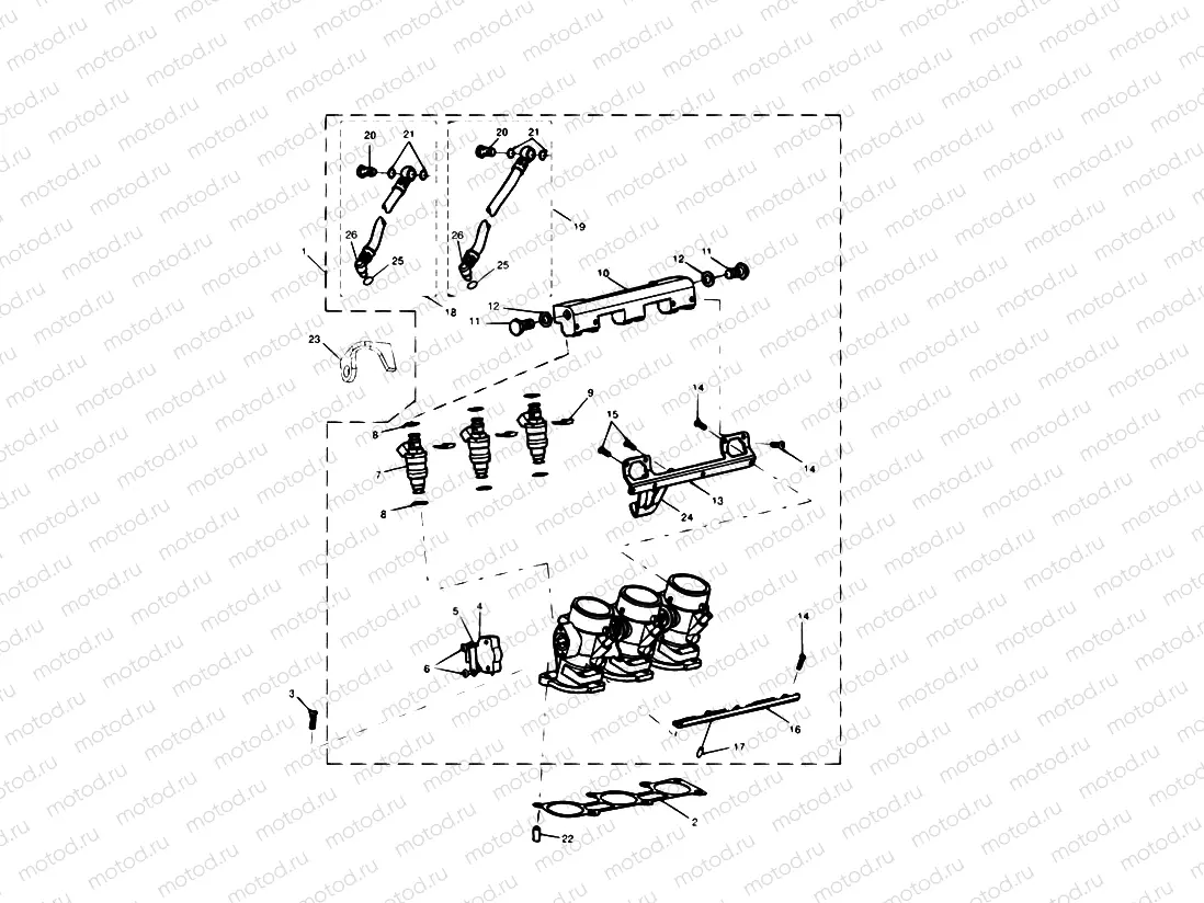 Throttles/Injectors and Fuel Rail » 71698