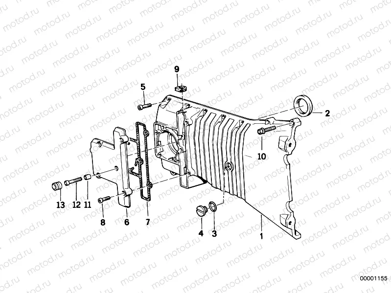 Timing case cover