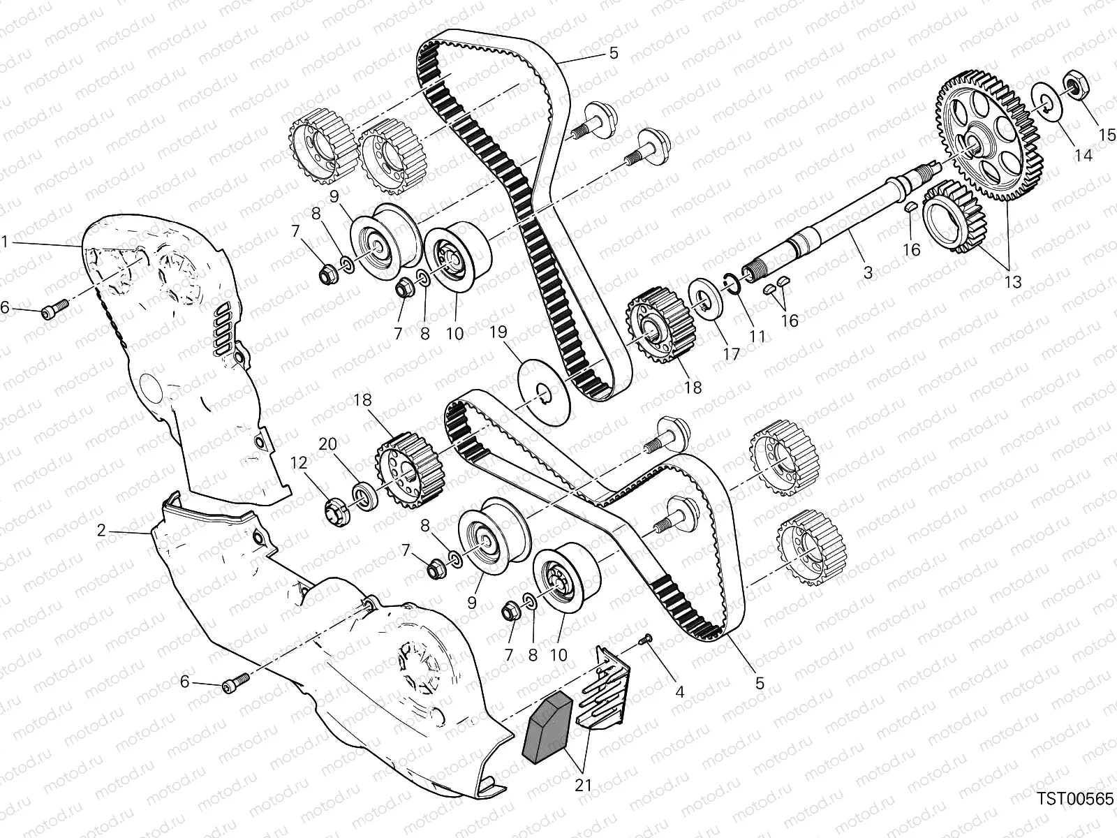TIMING SYSTEM [MOD:M 1200R]