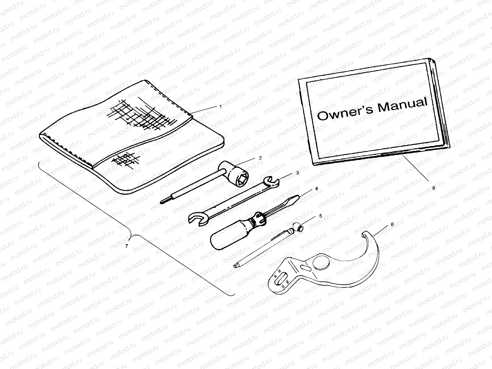 TOOL KIT - A00BA38CA (4954835483D007) | TOOL KIT - A00BA38CA (4954835483D007)