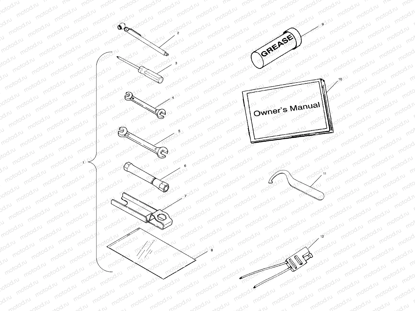 TOOL KIT - A00CD50FB (4954885488E005) | TOOL KIT - A00CD50FB (4954885488E005)