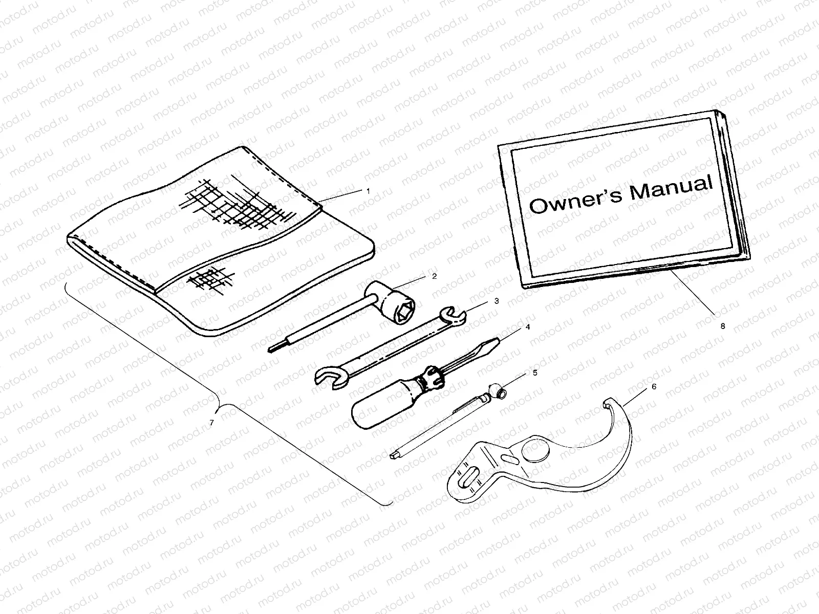 TOOL KIT - A03BA38CA (4982568256D05) | TOOL KIT - A03BA38CA (4982568256D05)