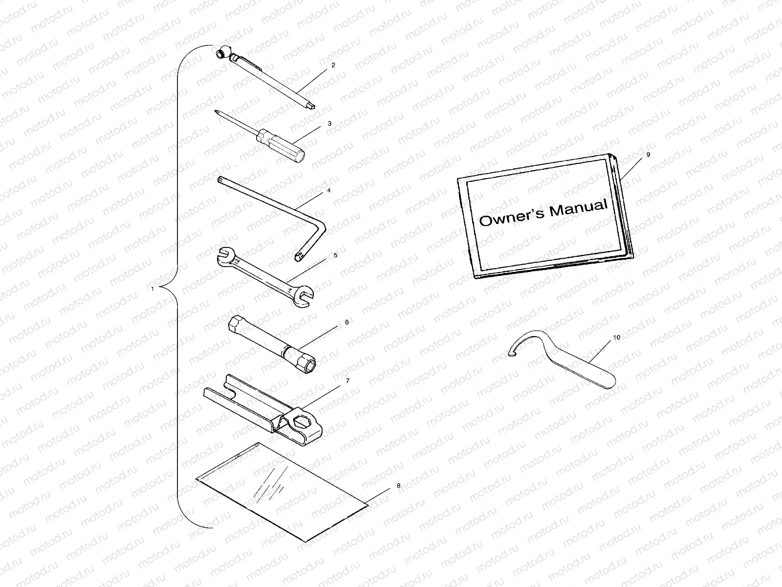 TOOL KIT - A03CD50FB (4975277527E01) | TOOL KIT - A03CD50FB (4975277527E01)
