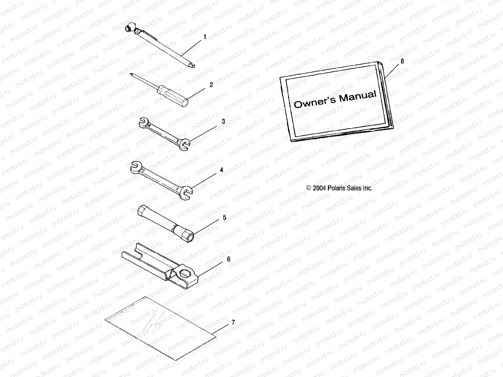 TOOL KIT - A03CH42AA/AB/AC (4975377537D13) | TOOL KIT - A03CH42AA/AB/AC (4975377537D13)