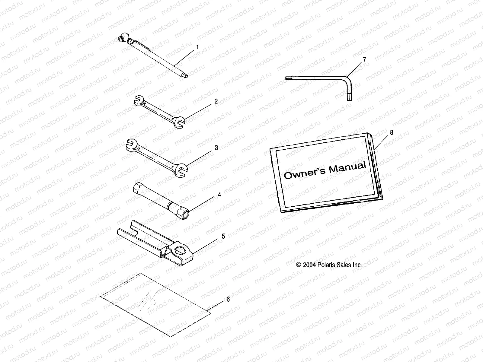 TOOL KIT - A05MH42AB/AG/AH (4994139413E03) | TOOL KIT - A05MH42AB/AG/AH (4994139413E03)