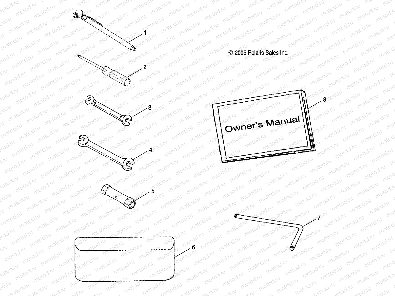 TOOL KIT - A05MH68AC/AS/AT/AU/AW (4999200229920022E01) | TOOL KIT - A05MH68AC/AS/AT/AU/AW (4999200229920022E01)