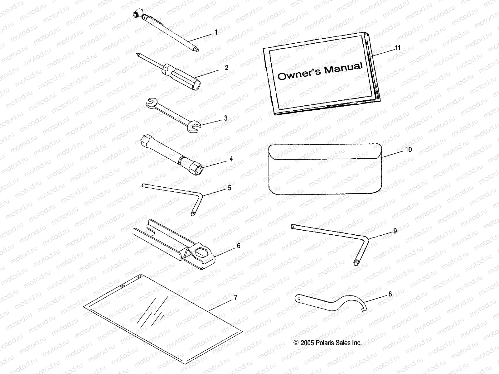 TOOL KIT - A06GP50AA (4999201849920184D06) | TOOL KIT - A06GP50AA (4999201849920184D06)