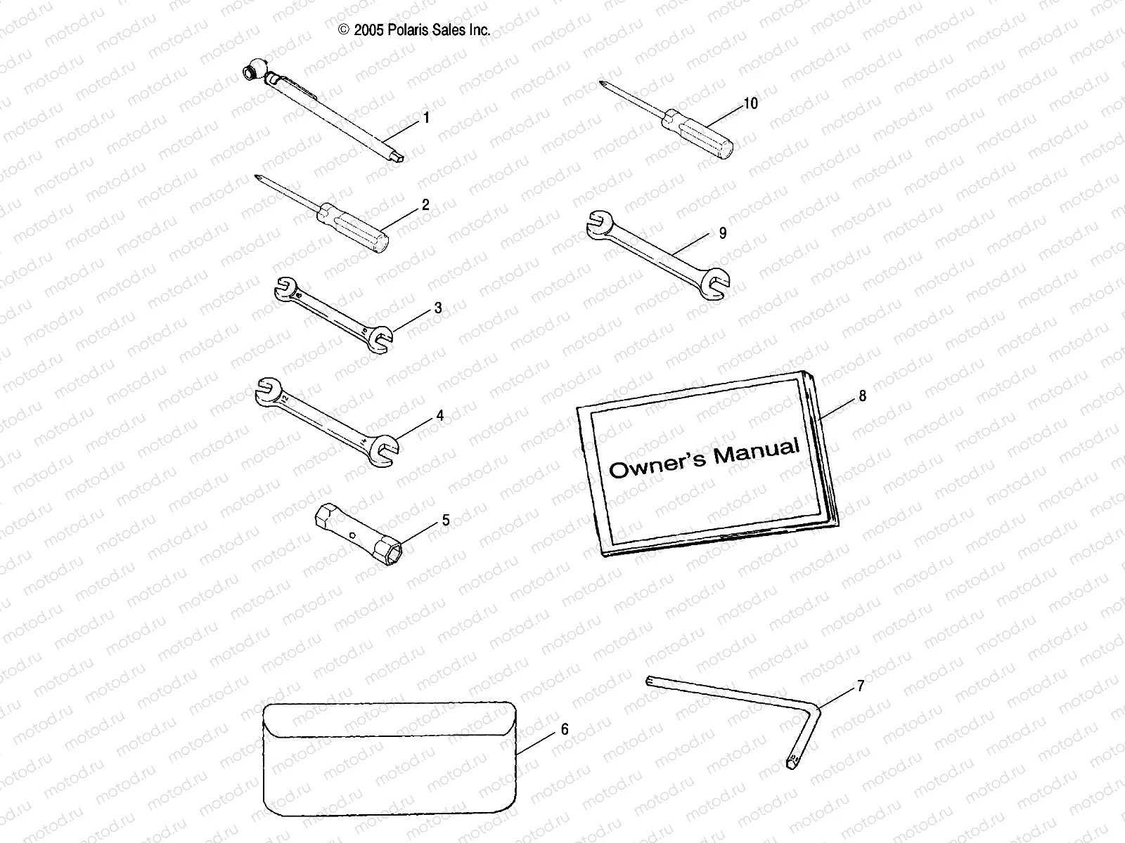 TOOL KIT - A06MH68AA/AD/AF (4999200179920017E03) | TOOL KIT - A06MH68AA/AD/AF (4999200179920017E03)