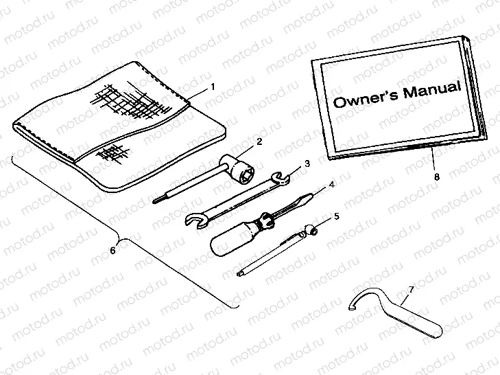 TOOL KIT - A99BA25CA (4949574957d001) | TOOL KIT - A99BA25CA (4949574957d001)