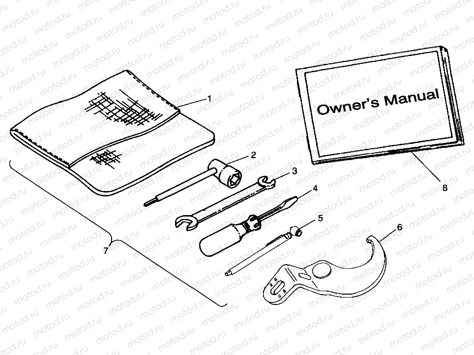 TOOL KIT - A99BA38CA (4949534953d006) | TOOL KIT - A99BA38CA (4949534953d006)