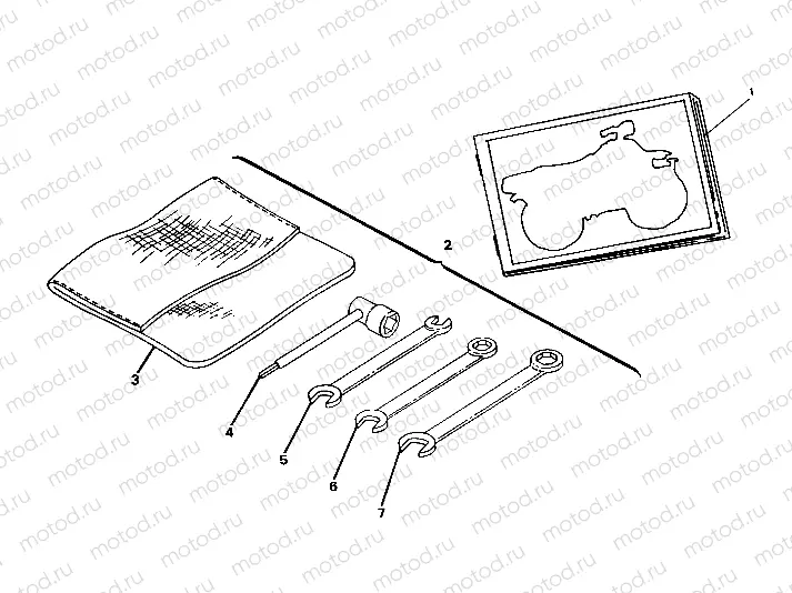 Tool Kit  Assembly (4913491349038A) | Tool Kit  Assembly (4913491349038A)