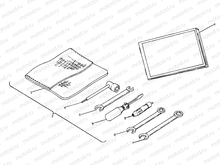 Tool Kit Assembly (4916351635050A) | Tool Kit Assembly (4916351635050A)