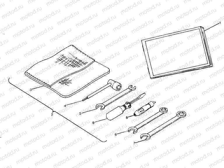 Tool Kit Assembly (4917711771040A) | Tool Kit Assembly (4917711771040A)
