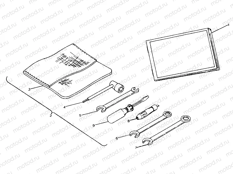 Tool Kit Assembly (4917741774043A) | Tool Kit Assembly (4917741774043A)