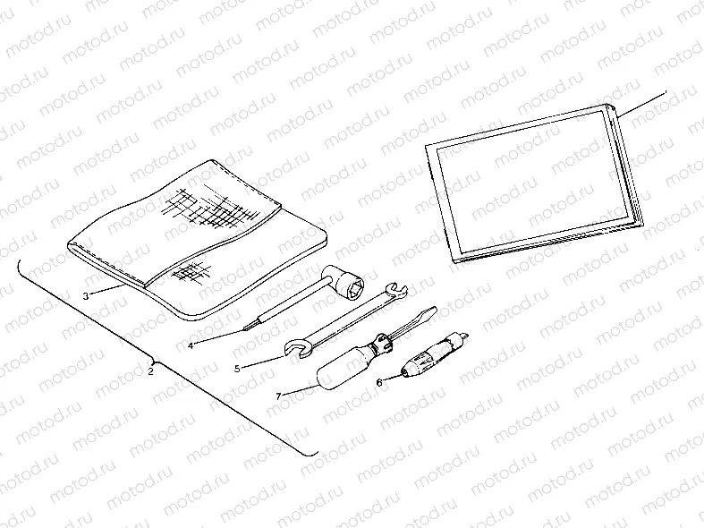 Tool Kit Assembly (4918411841038A) | Tool Kit Assembly (4918411841038A)