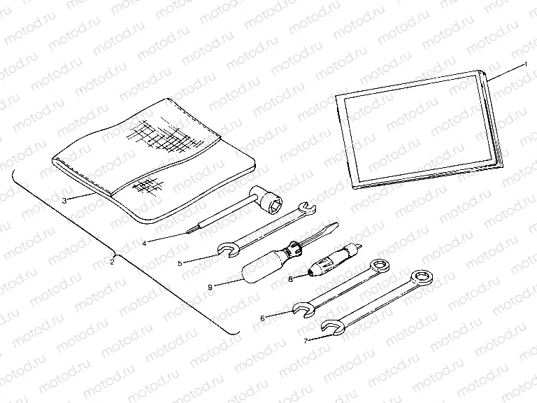Tool Kit Assembly (4918541854049A) | Tool Kit Assembly (4918541854049A)