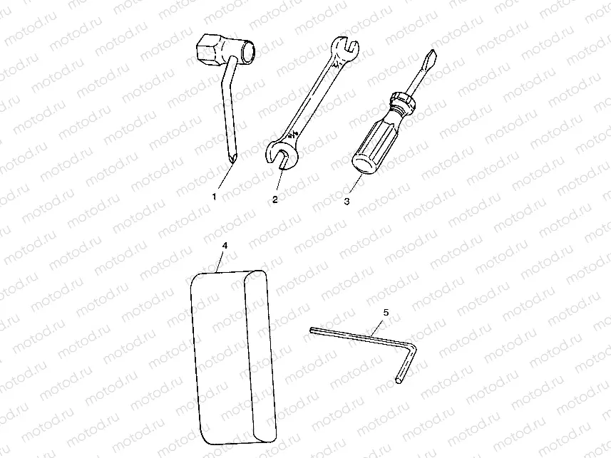 TOOL KIT ASSEMBLY SLT 750 B944170 (4925942594021A) | TOOL KIT ASSEMBLY SLT 750 B944170 (4925942594021A)