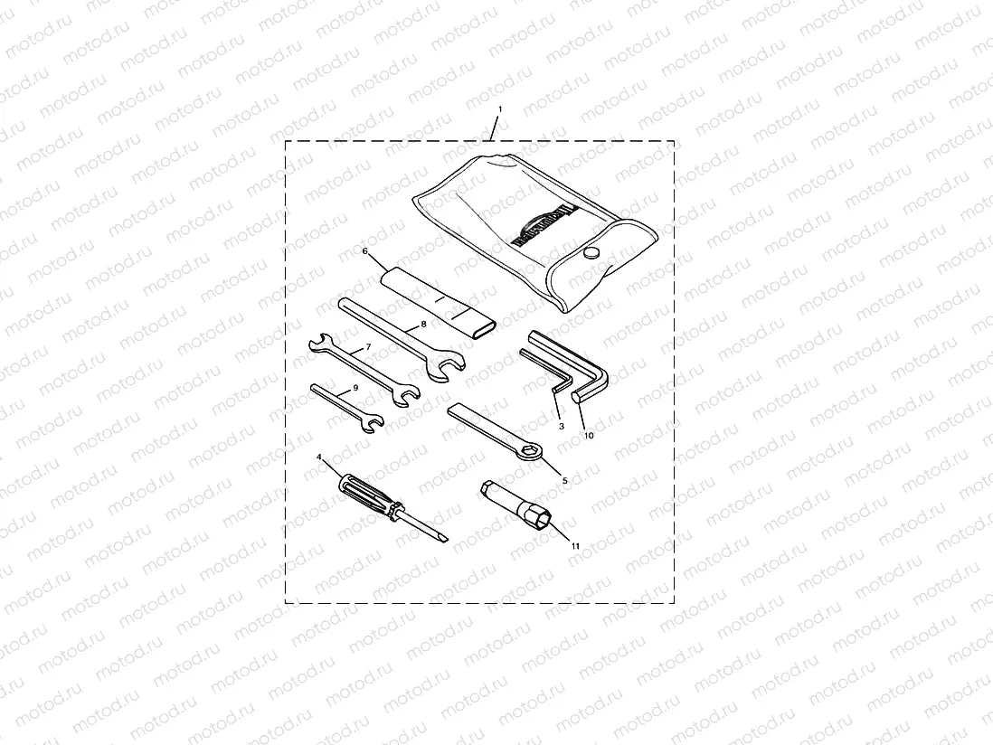 Tool Kit Double sided swingarm
