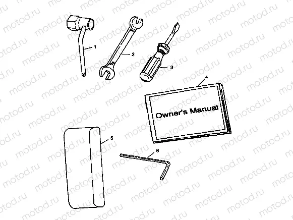 TOOL KIT - I984690 (4945114511b014) | TOOL KIT - I984690 (4945114511b014)