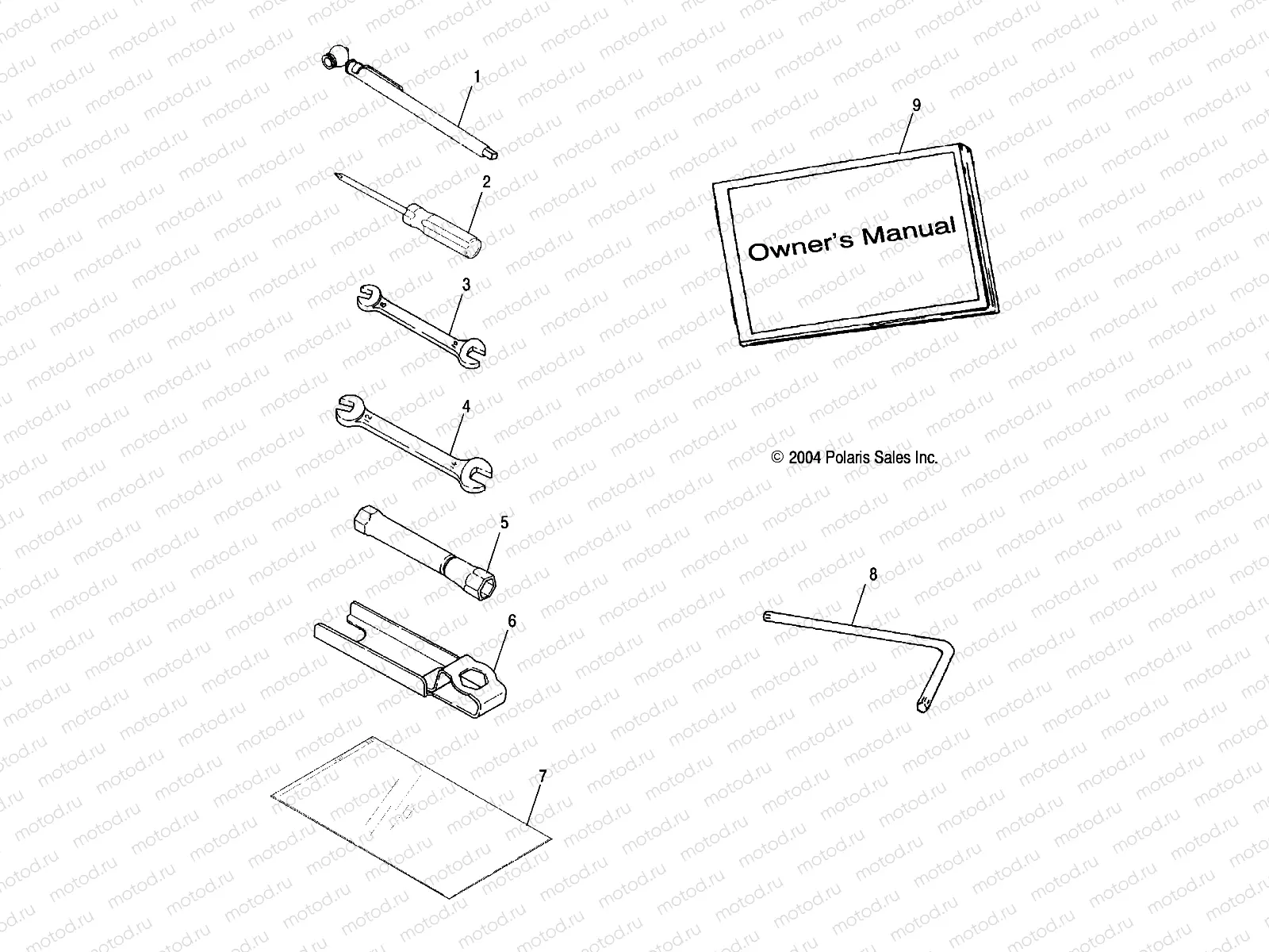 TOOL KIT - R05RB63AA (4998179817D09) | TOOL KIT - R05RB63AA (4998179817D09)