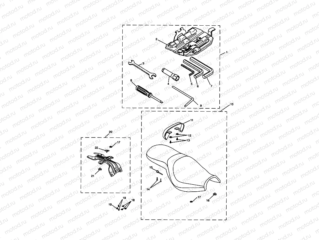 Tool Kit & Seat Classic